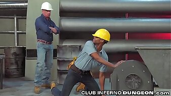 ClubInfernoDungeon - Black Construction Worker Pays His Dues