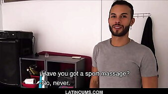 Hot Latino Athlete Muscle Boy Fucked By Motive Be required of Cash POV
